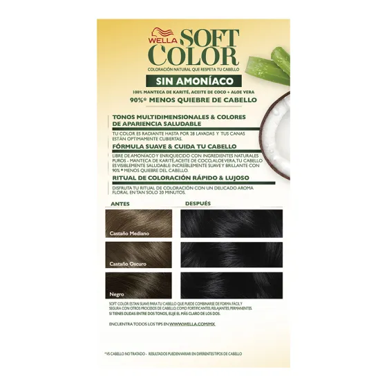 Soft Color Negro espresso