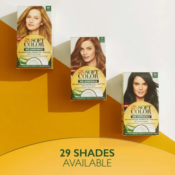 Soft Color, Natural hair color without Ammonia and with 100% Natural Ingredients: Granada Intense