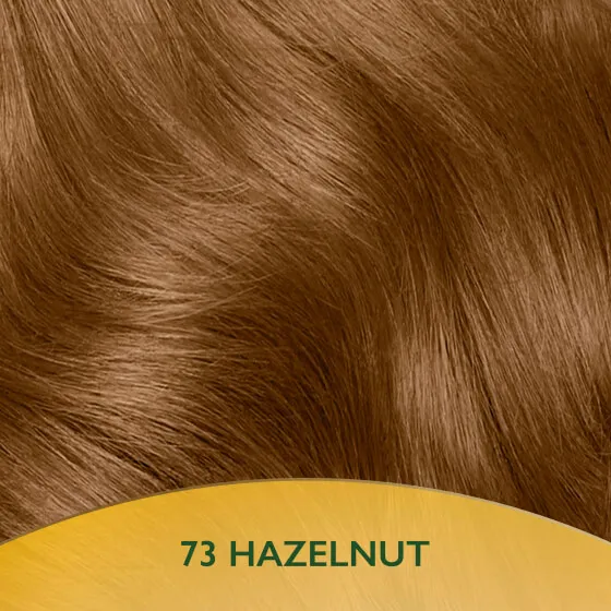 Natural hair color without Ammonia and with 100% Natural Ingredients: Hazelnut