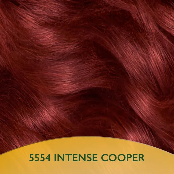 Natural hair color without Ammonia and with 100% Natural Ingredients: Intense Copper