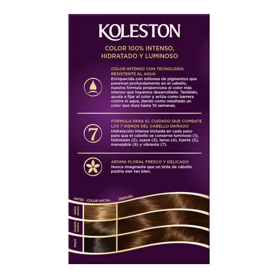 Wella Koleston Coloracion Permanente en Crema, 34 Castaño Oscuro Hipnotico