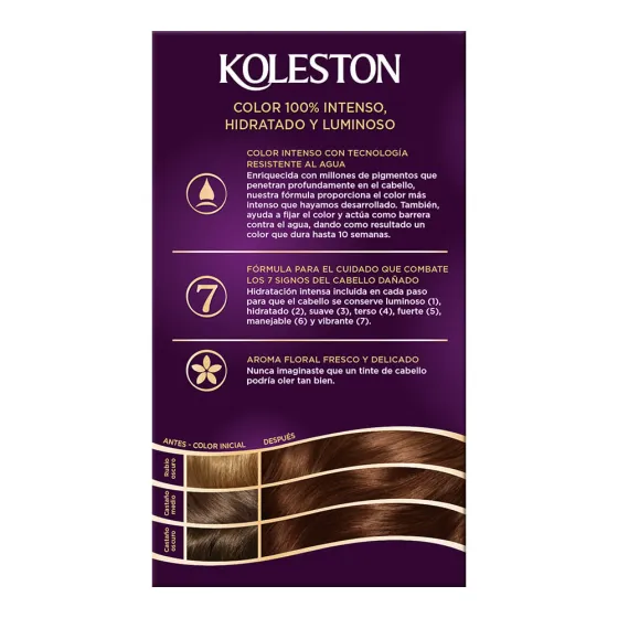 Wella Koleston Coloracion Permanente en Crema, 415 Castaño Impulso