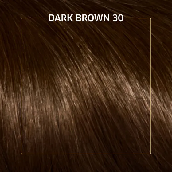 Permanent Hair Color Cream Dark Brown 30