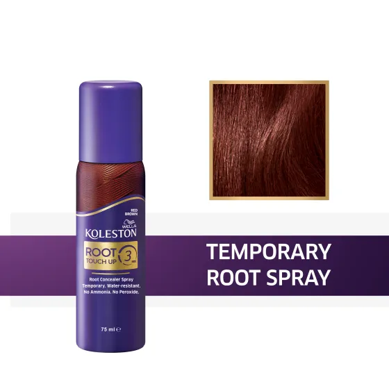 Root Touch Up 3  Red Brown