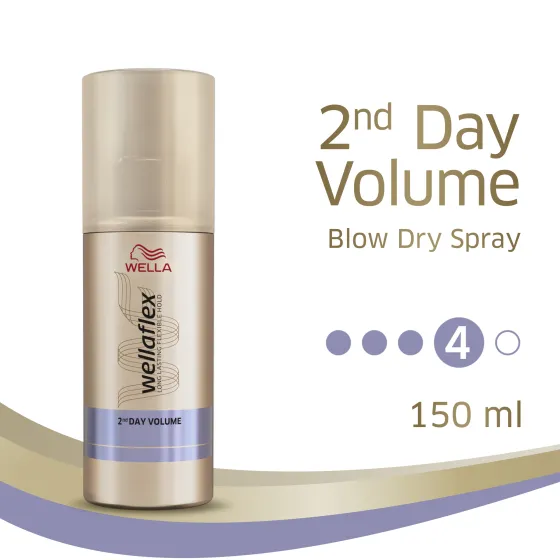 2nd Day Volume Extra Strong Hold Blow Dry Spray 150 ml