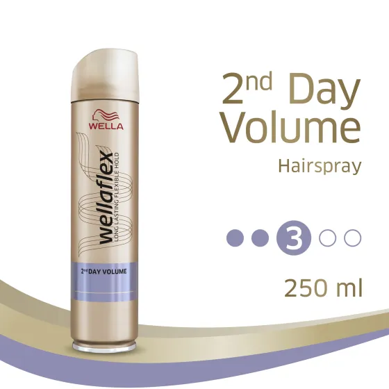 2nd Day Volume Strong Hold Hairspray 250 ml