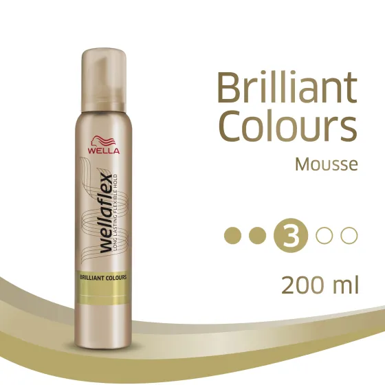 Brilliant Colors Strong Hold Mousse 200 ml