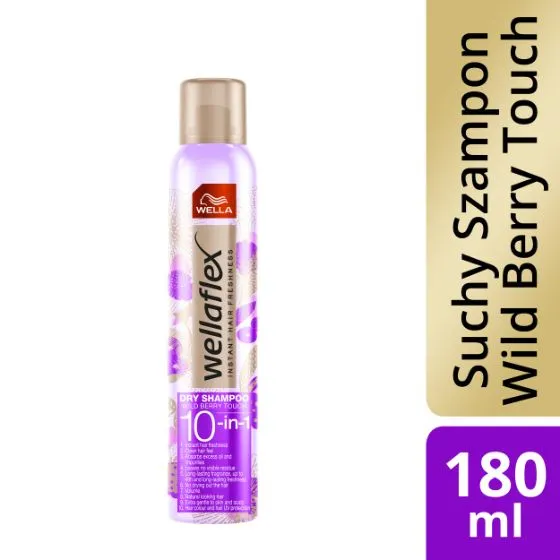 Wellaflex Dry Shampoo 10-in-1 Wild Berry Touch 180ml