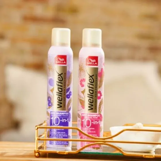 Wellaflex Dry Shampoo 10-in-1 Wild Berry Touch 180ml