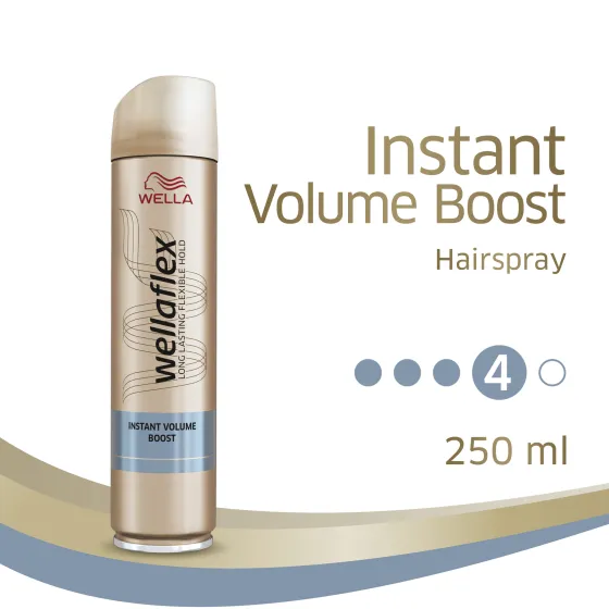 Instant Volume Boost Extra Strong Hold Hairspray 250 ml