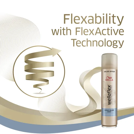 Instant Volume Boost Extra Strong Hold Hairspray 400 ml