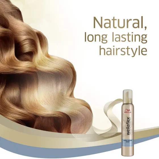 Instant Volume Boost Extra Strong Hold Mousse 200 ml