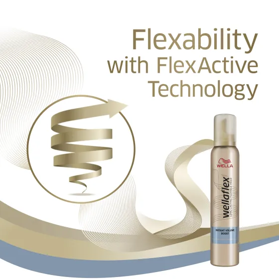 Instant Volume Boost Extra Strong Hold Mousse 200 ml