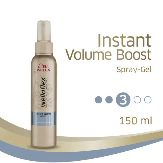 Instant Volume Boost Strong Hold Spray-Gel 150 ml