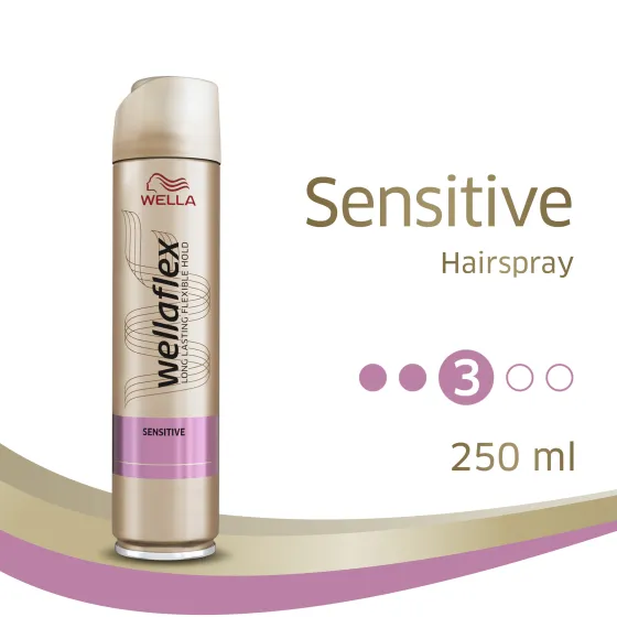 Sensitive Strong Hold Hairspray 250 ml