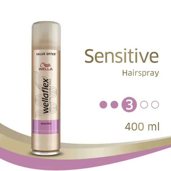 Sensitive Strong Hold Hairspray 400 ml