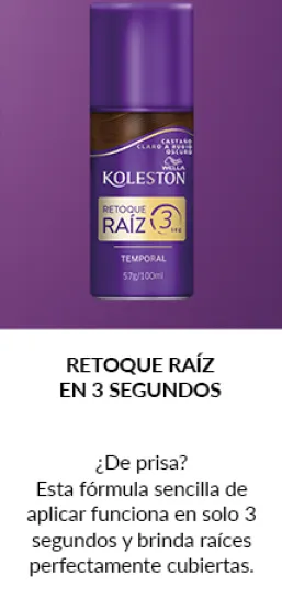 Lata de Retoque de Raíz Temporal en 3 segundos de Koleston