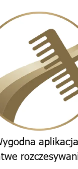 Łatwość w aplikacji i wyczesywaniu ikona