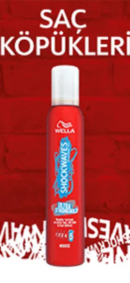 Wella New Wave Saç Köpüğü