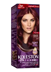 كريم صبغة الشعر Wella Koleston - خمري 304/6