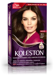 Coloração Creme Castanho Escuro 30