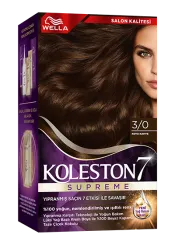Wella Koleston Supreme Saç Boyası 3/0 Koyu Kahve