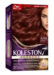 Wella Koleston Supreme Saç Boyası 4/66 Sıcak Kızıl