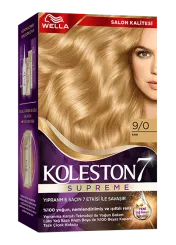 
                        Wella Koleston Supreme Saç Boyası 9/0 Sarı
            