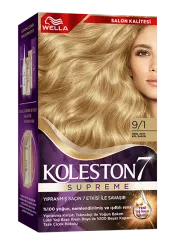 
                        Wella Koleston Supreme Saç Boyası 9/1 Özel Açık Kül Sarısı
            
