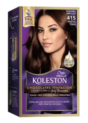 Wella Koleston Coloracion Permanente en Crema, 415 Castaño Impulso
