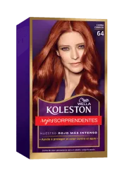 Crema de color permanente 64 Caoba Cobrizo