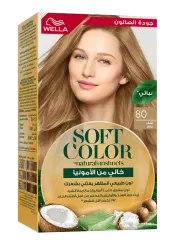 Soft Color, Natural hair color without Ammonia and with 100% Natural Ingredients: Light Blonde