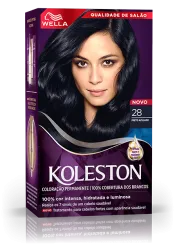 Coloração Creme Preto Azulado 28