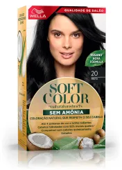 Soft Color, coloração sem amônia com ingredientes naturais : Preto