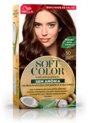 Soft Color, coloração sem amônia com ingredientes naturais: Castanho Claro