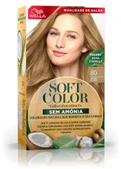 Soft Color, coloração sem amônia com ingredientes naturais: Louro Claro