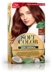 Soft Color, coloração sem amônia com ingredientes naturais: Castanho Acobreado
