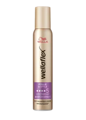 Goldene Schaumfestigerdose von Wellaflex von der Fülle & Style Reihe, mit dem Haltegrad 5.