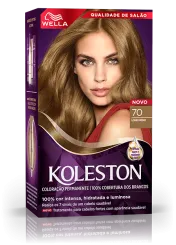 Coloração Creme Louro Médio 70