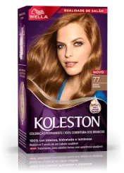 Coloração Creme Marrom Dourado 77