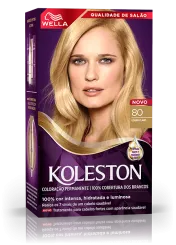 Coloração Creme Louro Claro 80