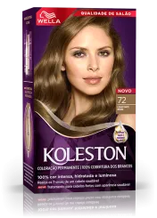 Coloração Creme Louro Mate Médio 72