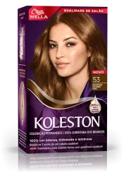 Coloração Creme Entardecer Castanho Ouro 53