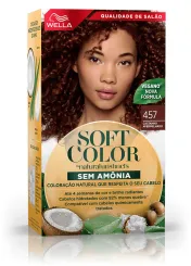 Soft Color, coloração sem amônia com ingredientes naturais: Castanho Avermelhado