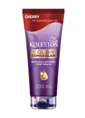 Color Concealer Cherry for brunette and red with argan, coconut and macadamia oils conditioner 200 ml